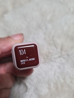 Maybelline Intense Satin Lipstick 104 - Deep Brown